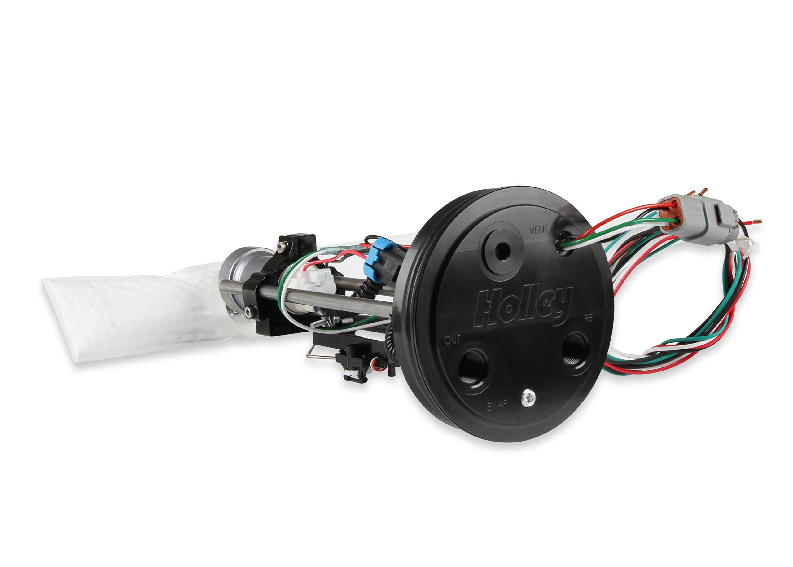 450 LPH Holley 12-325 Fuel Pump Module - Return Style w/ 220-20 OHM Sending Unit