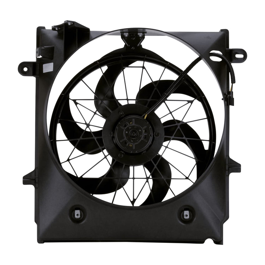 Ford Ranger TYC 621550 Replacement Radiator/Condenser Cooling Fan Assembly