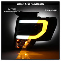 Projector Headlight Spyder - (PRO-YD-FF15009-SBLB-BK)