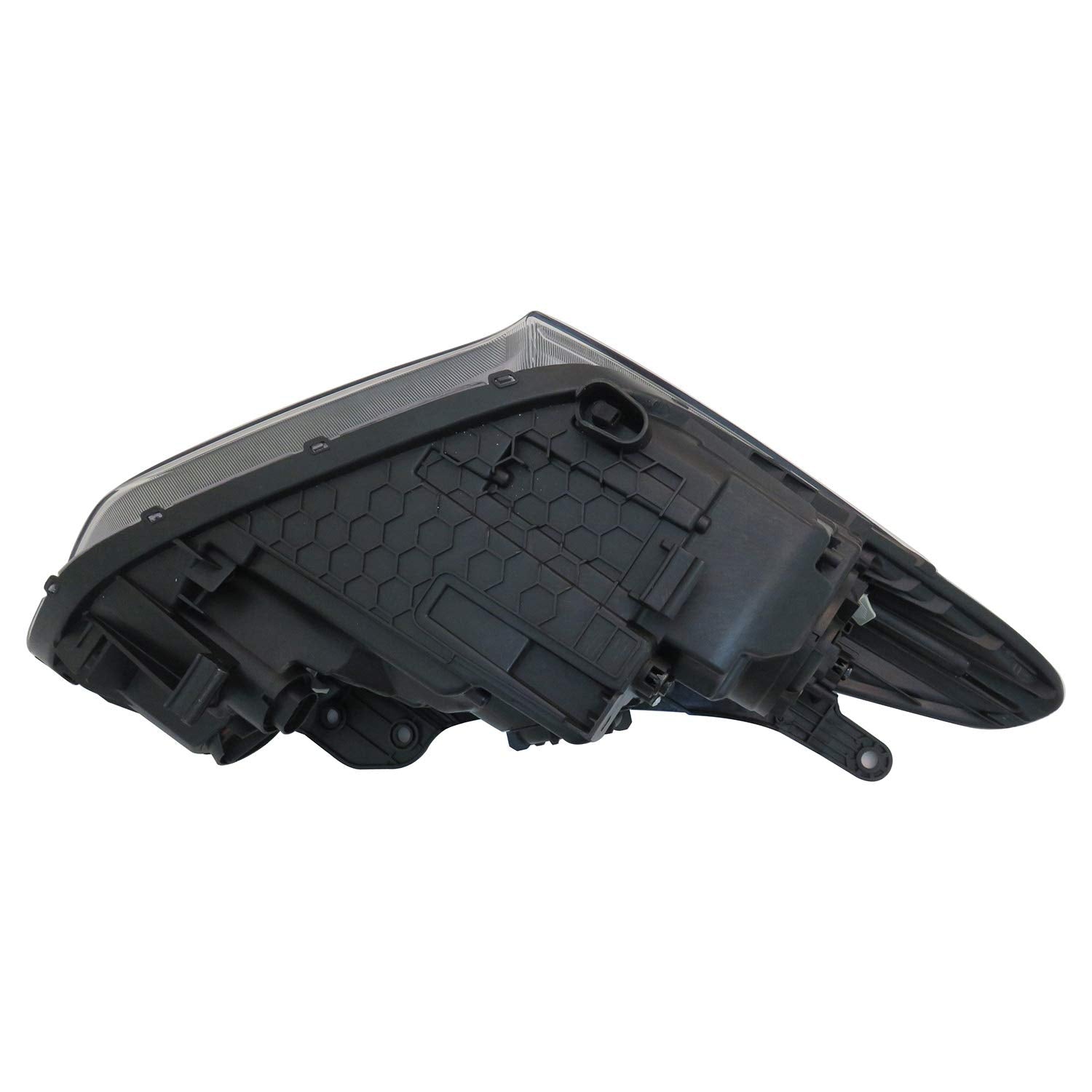 Left TYC Headlight Assembly Compatible with 2017-2019 Hyundai Santa Fe