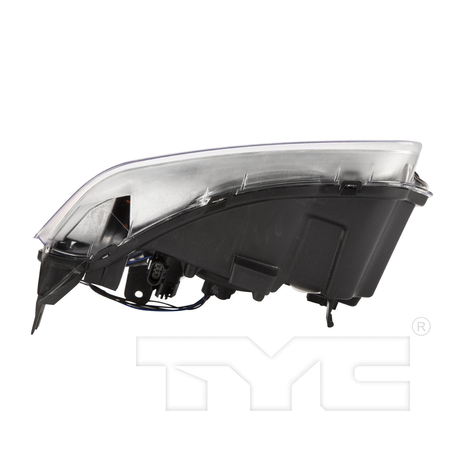 Right TYC Headlight Assembly Compatible with 2007-2014 GMC Yukon Denali Suv