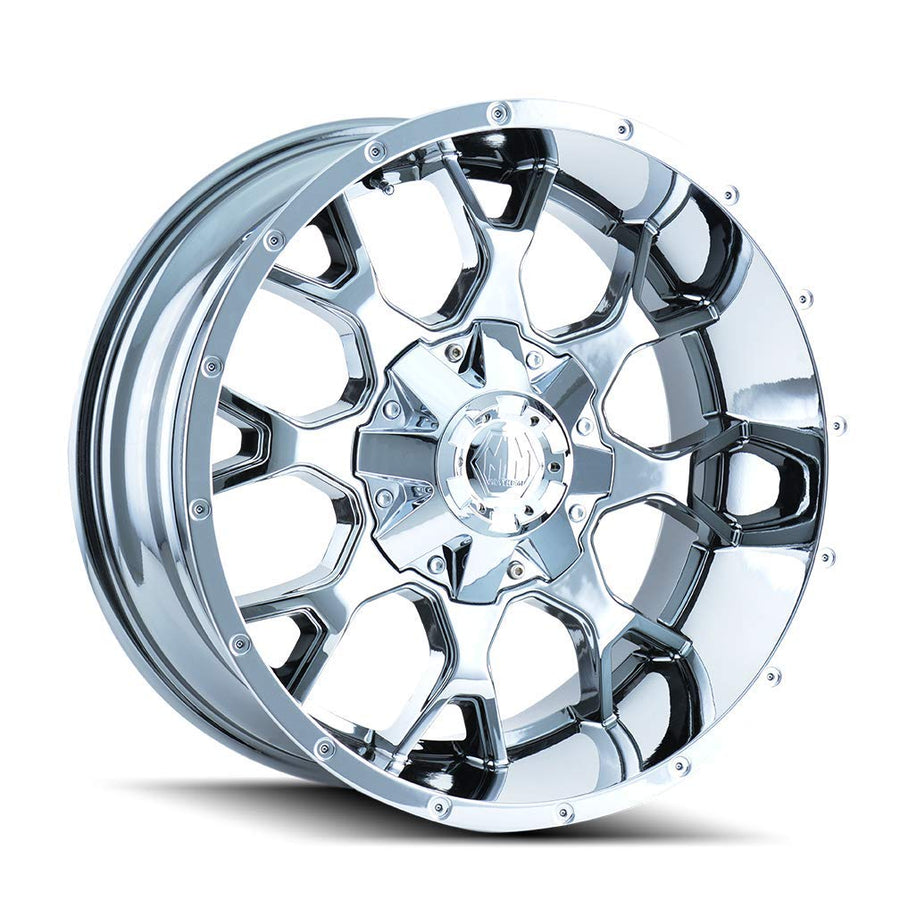 Chrome MAYHEM Warrior (8015) 20X9 8-180 0MM 124.1MM Wheel