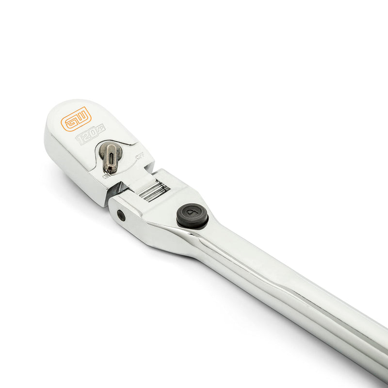 120XP GEARWRENCH 1/4" Drive Locking Flex Head Ratchet with Cushion Grip - 81055