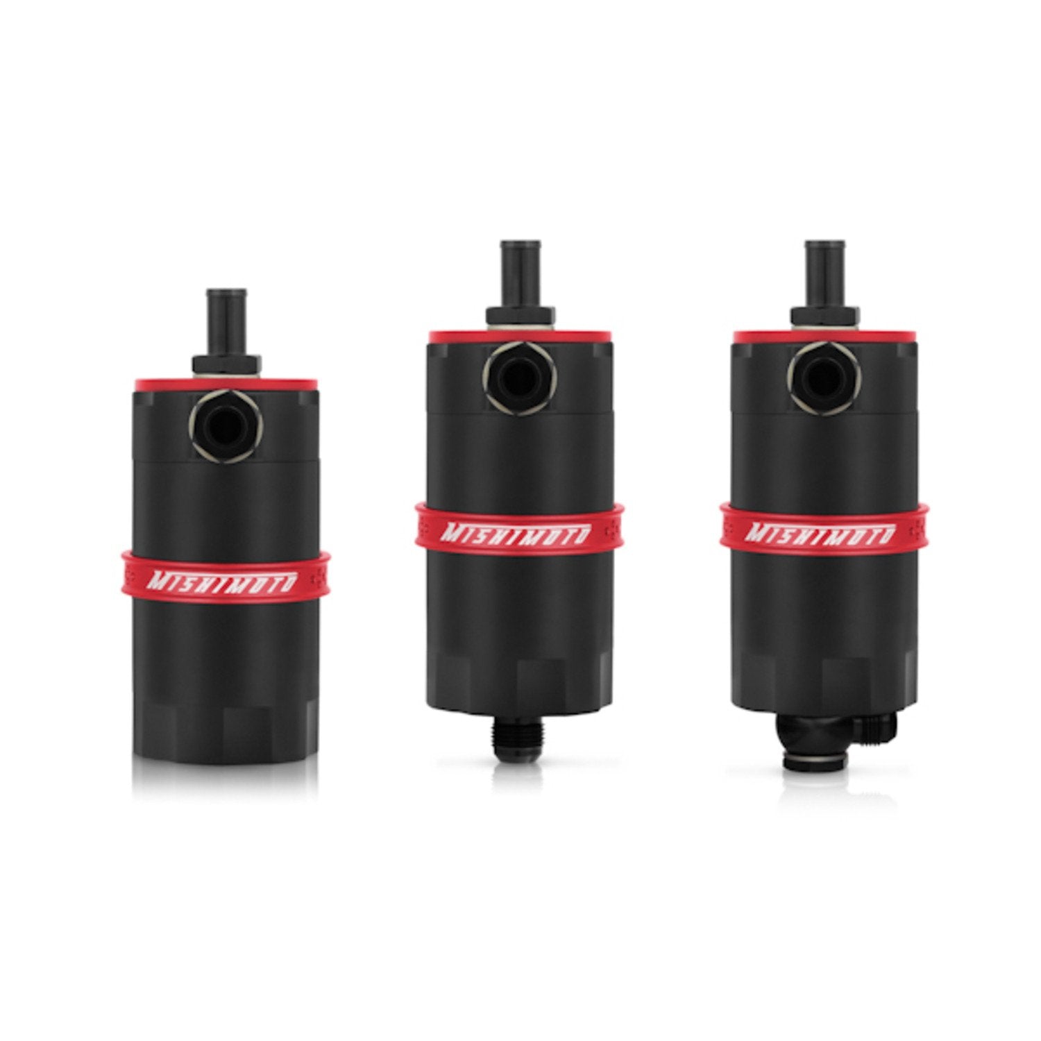 Baffled Oil Catch Can Mishimoto, Red