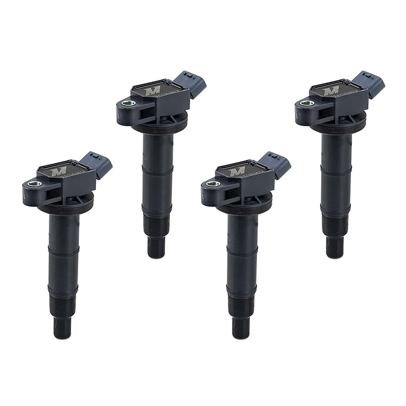 Mishimoto Coil Pack Ignition, Compatible with Toyota Camry 2.4L, 2002-2011, Set of 4