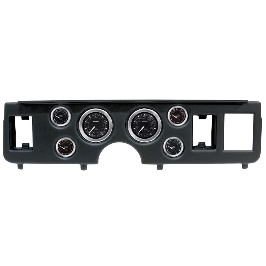 AutoMeter Dash Kit Direct Fit, (3 3/8" X2, 2 1/16" X4), Ford Mustang 79-86, Chrono (2917-04)