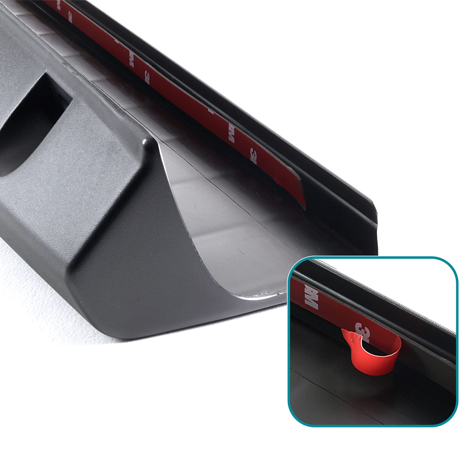 Tailgate Moulding Spec-D Tuning DODGE RAM 06-09 TGP-RAM06-BK-FS