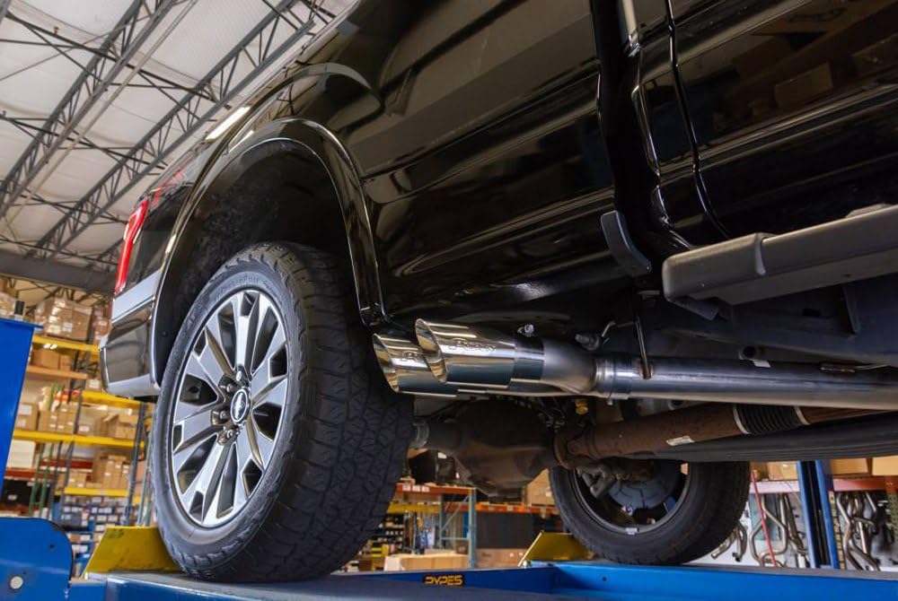 SFT29R PYPES EXHAUST - 2015-20 Compatible with/Replacement for Ford F150 SIDE EXIT CATBACK