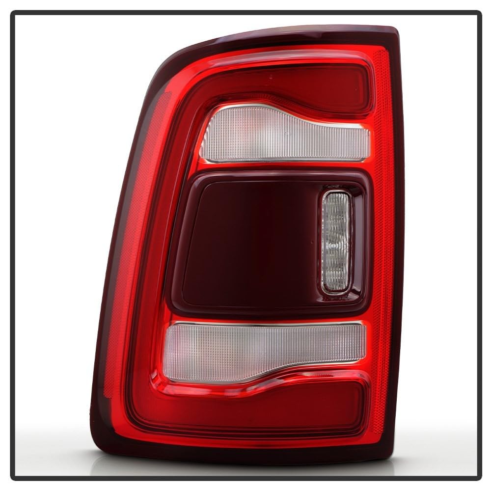 Dodge Ram 2500 Spyder (POE) 19-24 w/o Blind Spot Detection Red Bezel LED Tail Light - OE Left