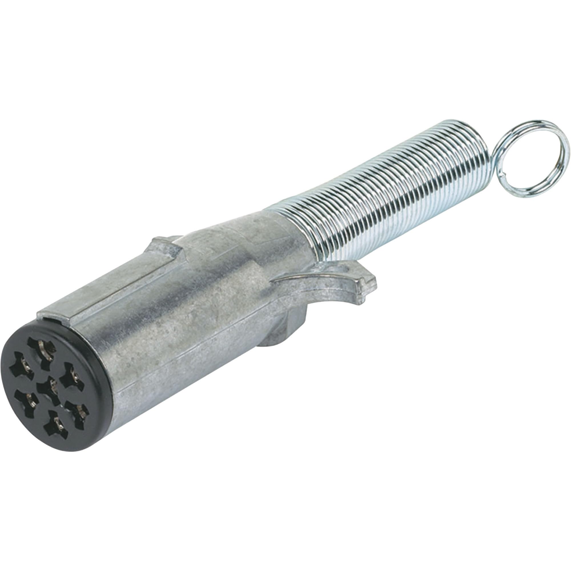 7 Way Pin Type Hopkins Towing Solutions Connector with Cable Protector Trailer End