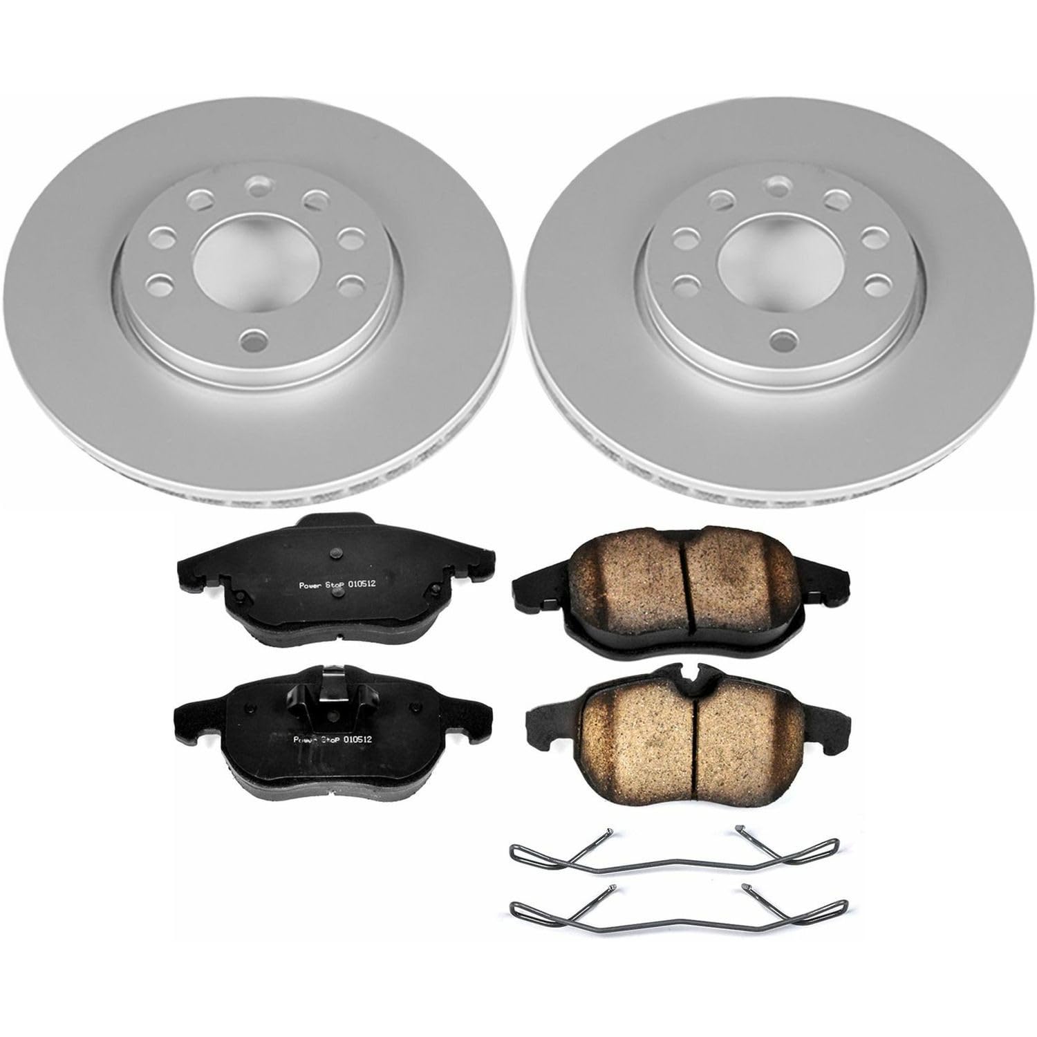 Power Stop Z23 CRK978 Front Evolution Geomet® Coated Brake Kit For Saab 9-3 2003-2011 | Saab 9-3X 2010-2011 [Vehicle Specific]