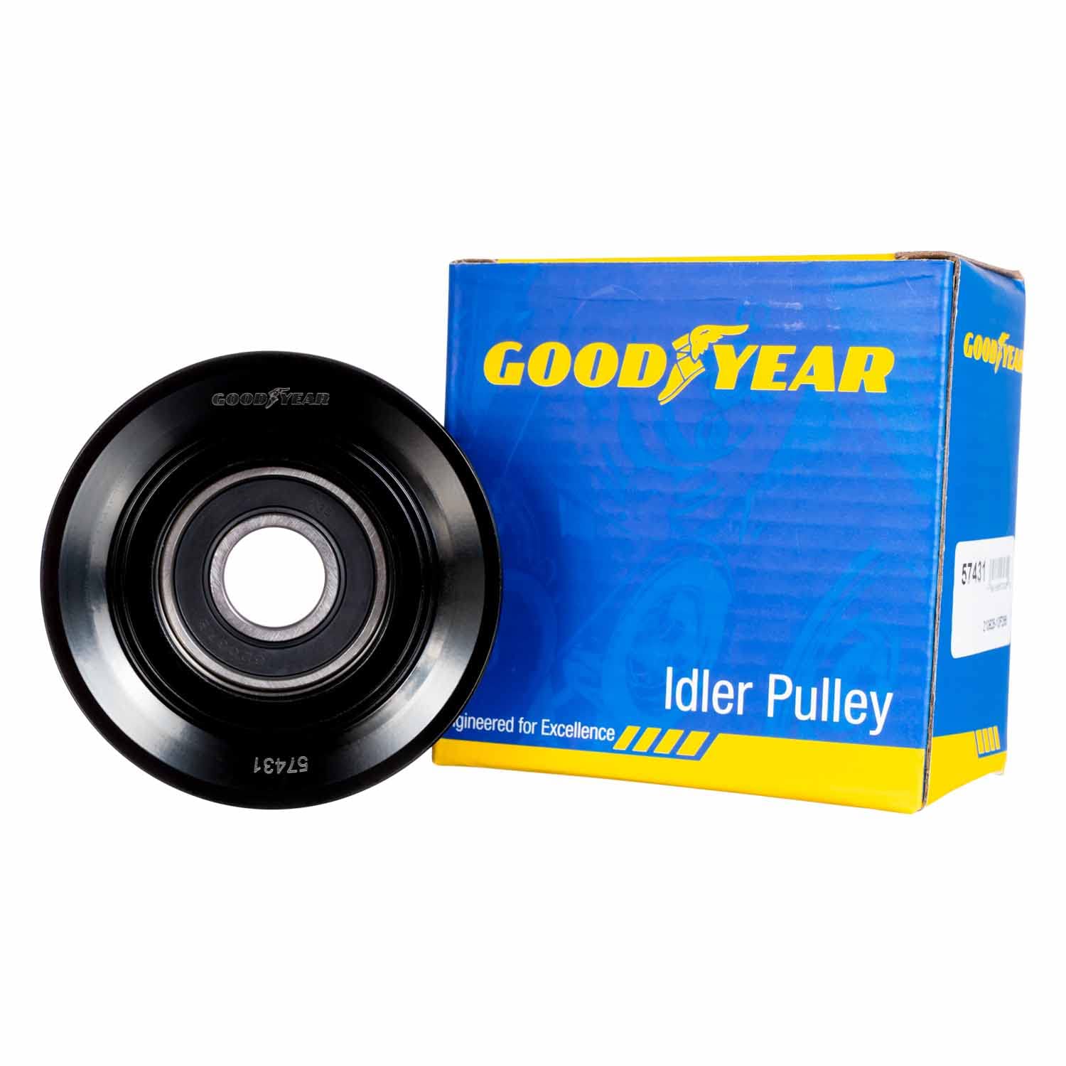 Serpentine Belt Goodyear 57431 Drive Idler or Tensioner Pulley
