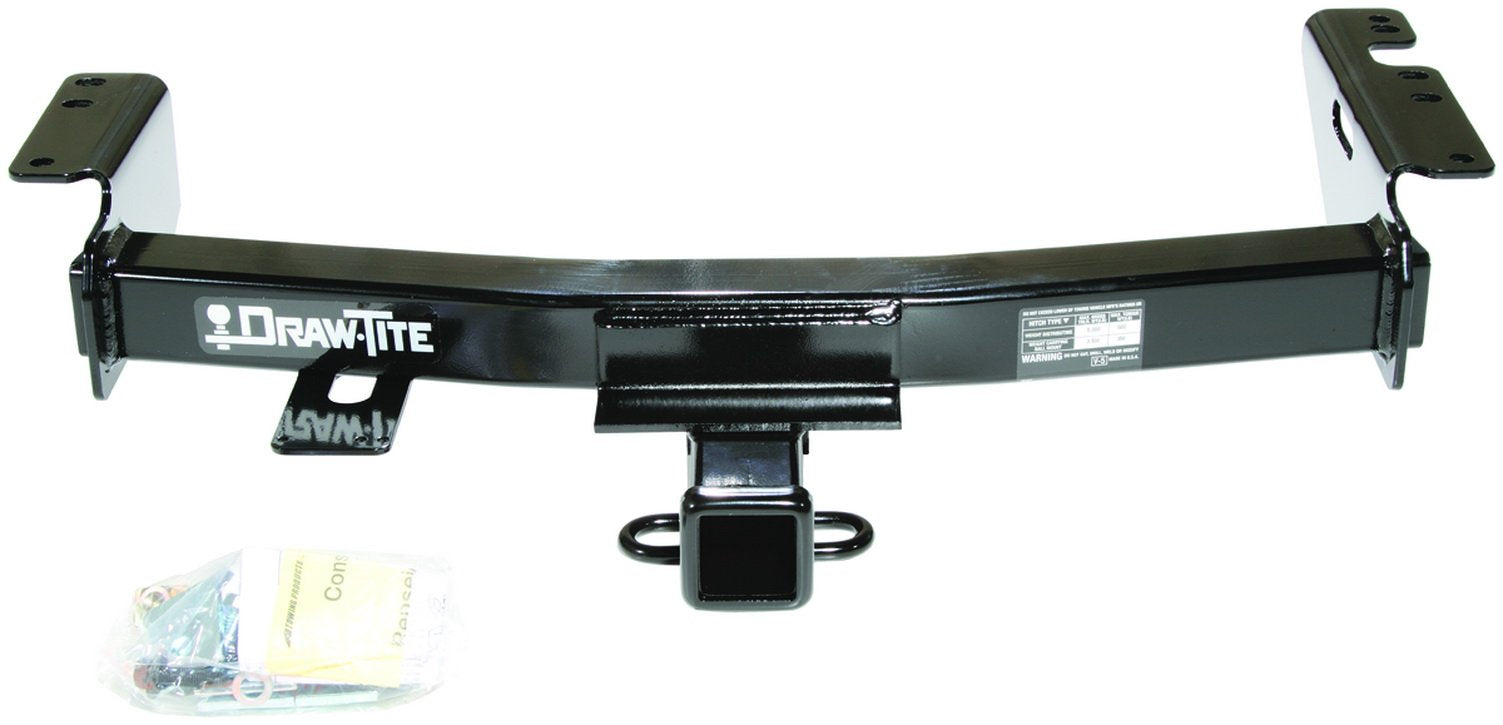 Max-Frame Draw-Tite Receiver, 2", Black