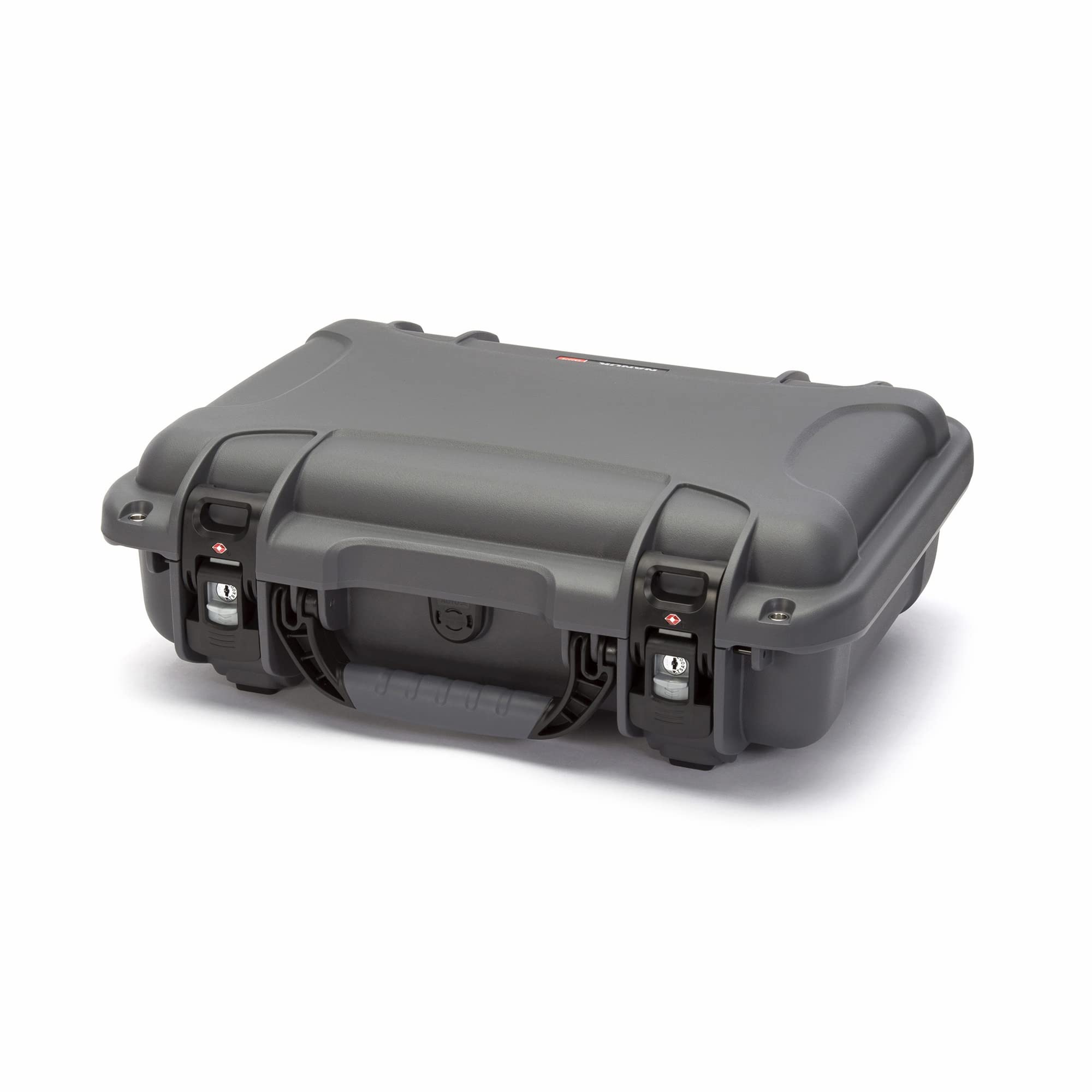 Waterproof Nanuk 923 Hard Case Empty with TSA Approved Travel Lock Latches - Graphite