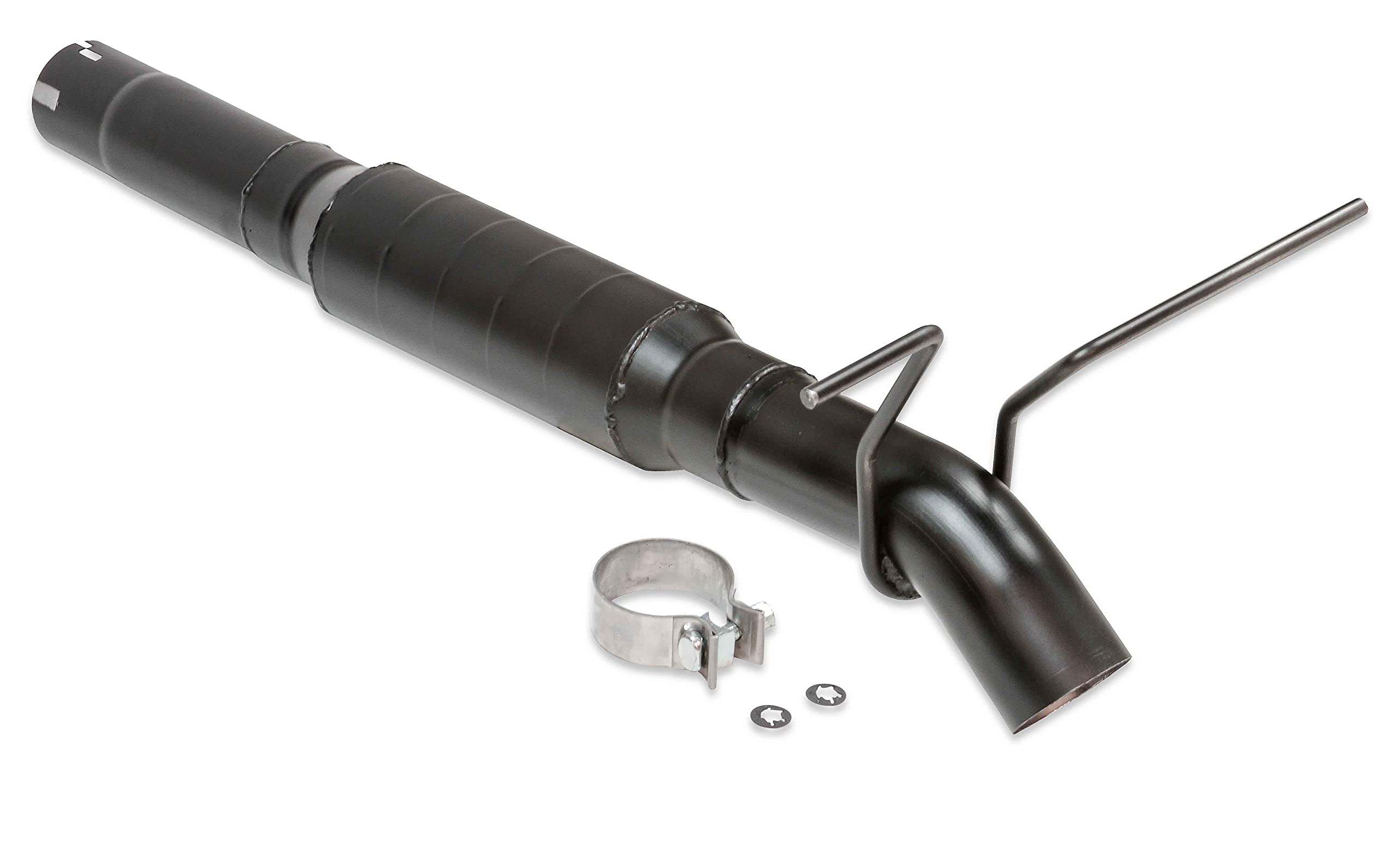 Outlaw Extreme Flowmaster 817916 Cat-Back Exhaust Kit 3 Inch 409 Stainless Steel Black Single Dump Style Turndown Compatible with 2014-2019 Classic Body Chevy Silverado GMC Sierra 1500 4.3L 5.3L