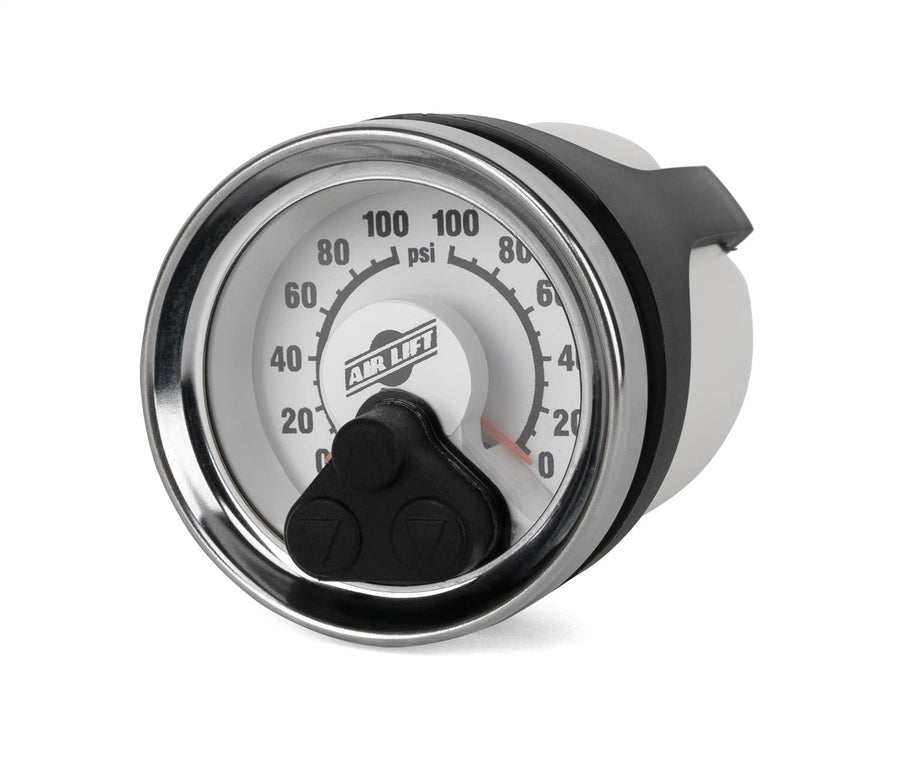 Analog Gauge Air Lift 25195; Dual;