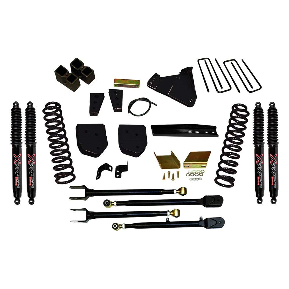 Skyjacker Suspension Lift Kit F11802K-B w/Shock Black MAX Shocks 8.5 in. Lift Class II