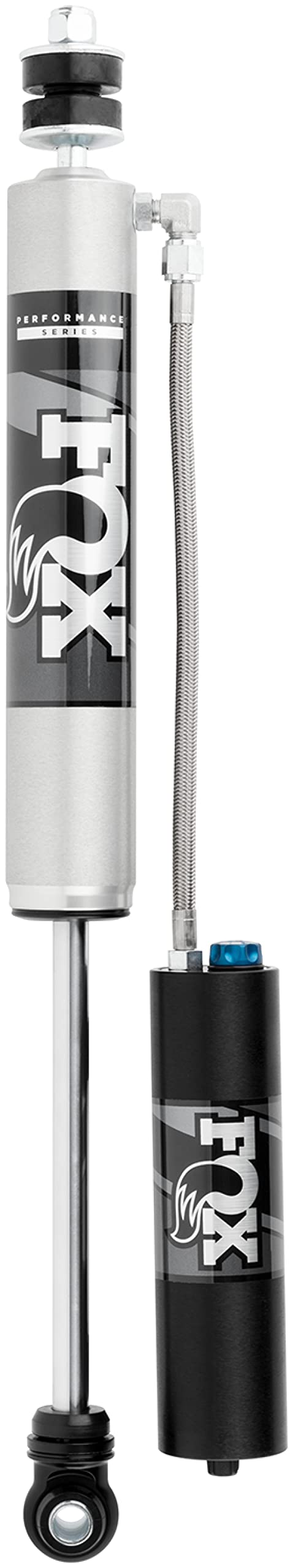 FOX Factory 2.0 Performance Series FOX FactoryFox Shock, Monotube, Aluminum, Clear Anodized, Rear, 0 in to 1.5 in Lift