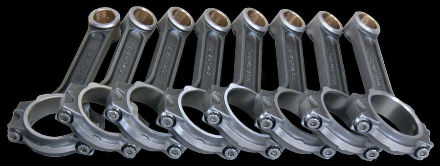 FSI6250B - Eagle SBC Forged 4340 I-Beam Rods 6.250 w/7/16 Bolts