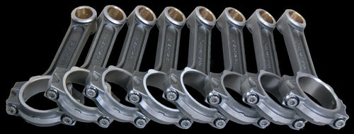 FSI6250B - Eagle SBC Forged 4340 I-Beam Rods 6.250 w/7/16 Bolts