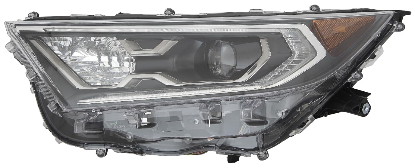 For Toyota RAV4 PRIM 21 Headlight without Adaptive Headlight Driver Side CAPA | DOT Certified 81170-42B11 | TO2502301C