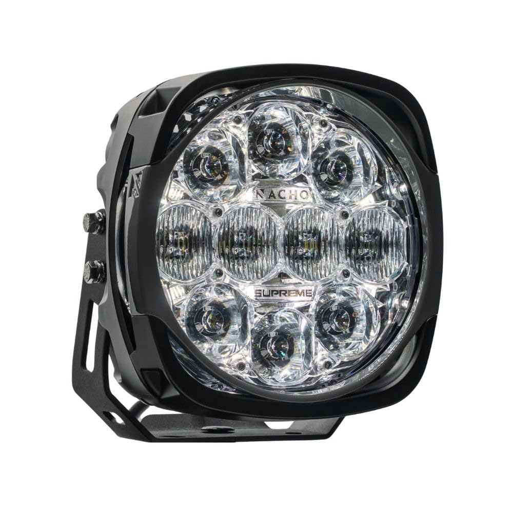 Grande PM616 NACHO Supreme Racer 140 W Effective lumens 10,696 Multi-function Spot flood Area. Ideal for 4x4 off road adventures – Single