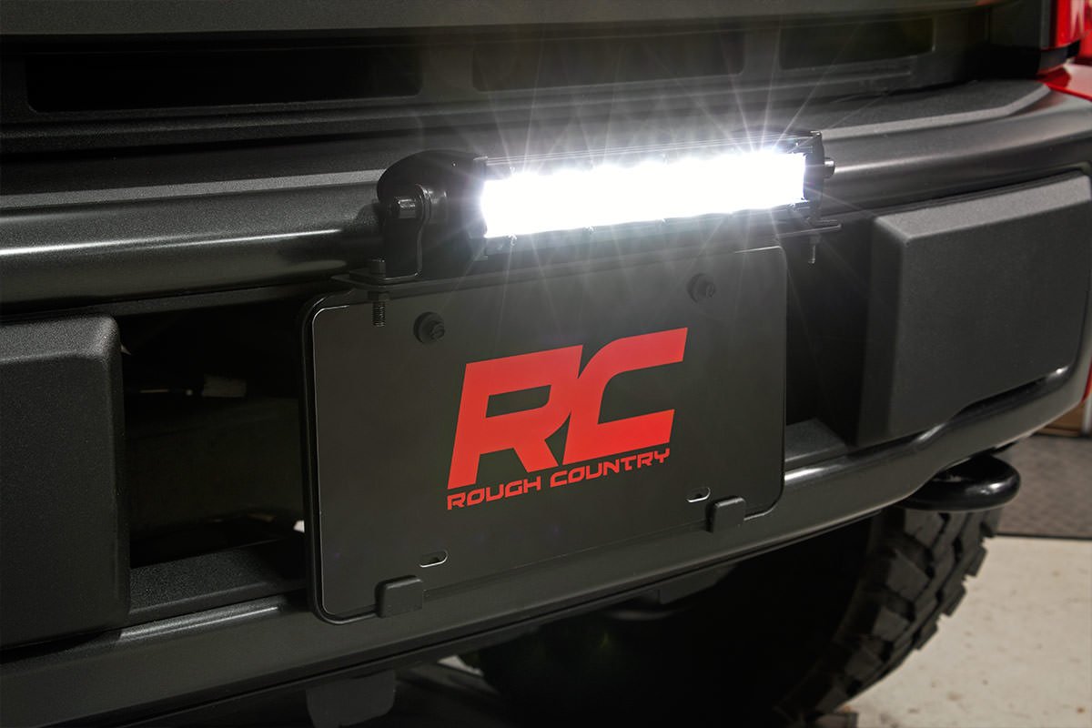 6-inch Rough Country LED Light Bar - 30W CREE LED, 2400 Lumen, Spot Focus Beam, Rugged Off-Road Lighting for Jeeps, Trucks, UTV, ATV