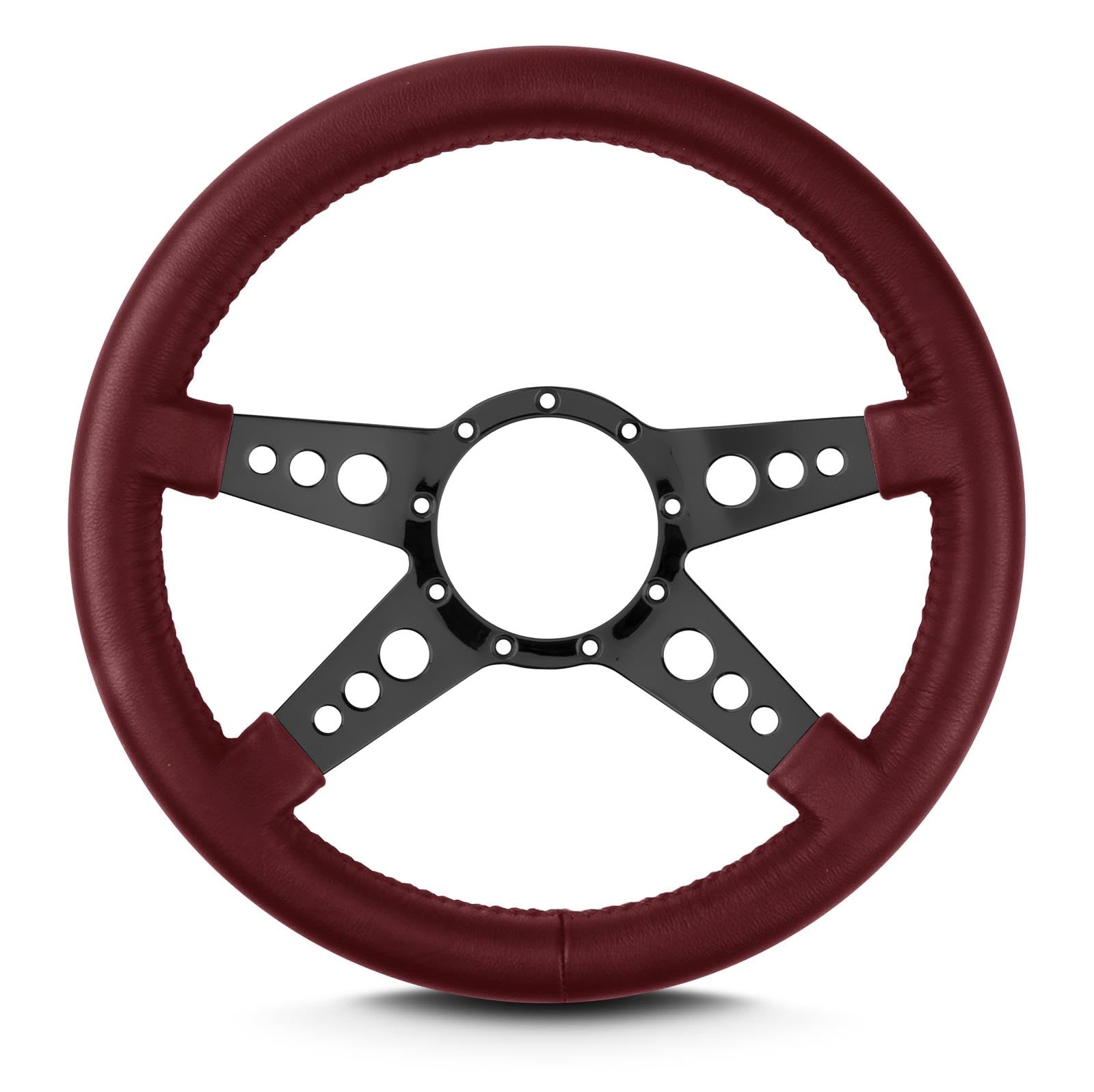 Lecarra Mark 9 Gt Black Thick Grip Burgandy 94903