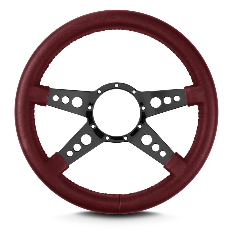 Lecarra Mark 9 Gt Black Thick Grip Burgandy 94903