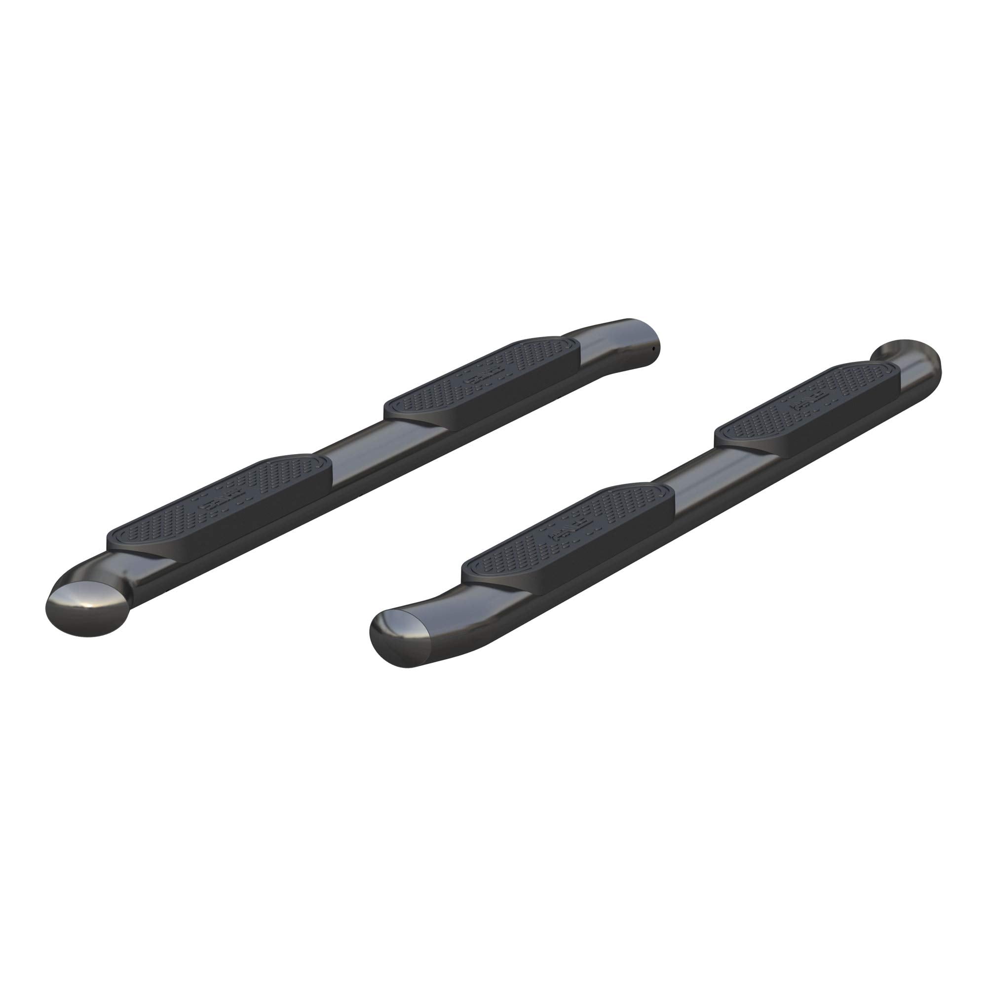 4-Inch ARIES Black Steel Oval Nerf Bars, Select Ram 1500