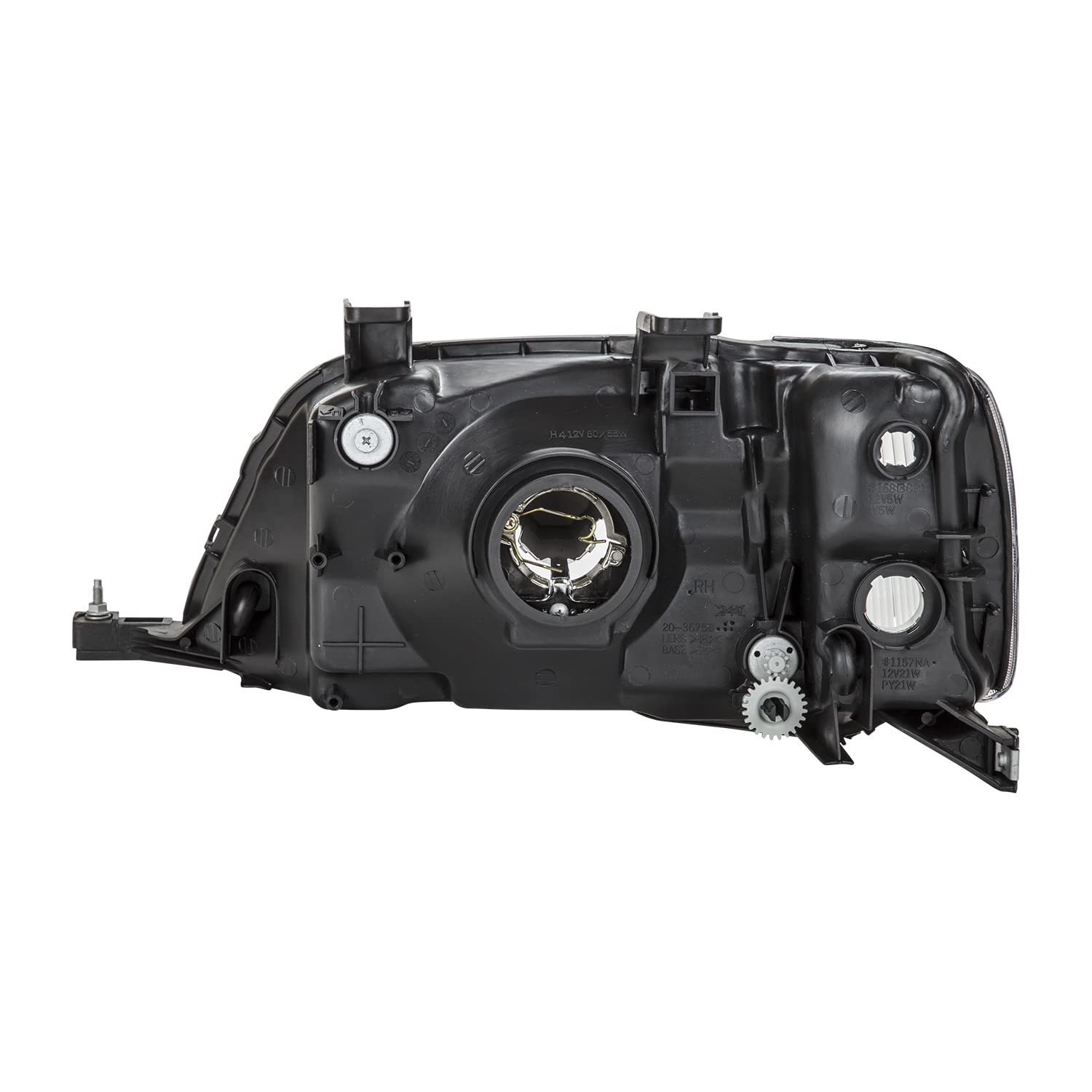 Right TYC Headlight Assembly Compatible with 1997-2001 Honda CRV