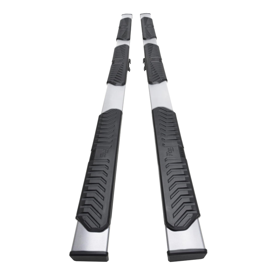 Westin R5 M-Series 28-5234770 Wheel-to-Wheel Nerf Bars XD fits 2020-2025 Silverado Sierra 2500 3500 Crew Cab 8' Bed Polished Pair