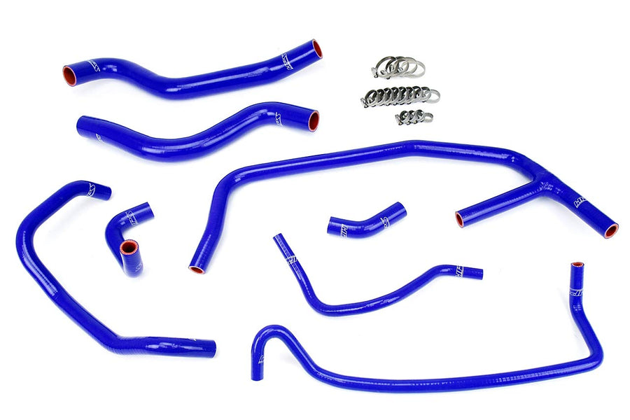Silicone Radiator and Heater Hose Kit HPS 57-1452-RED Coolant