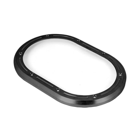 Transmission Shifter Trim Rugged Ridge for Jeep Wrangler JK | Billet Aluminum, Brushed Black | 11422.12 | Fits 2007-2010 Jeep Wrangler JK