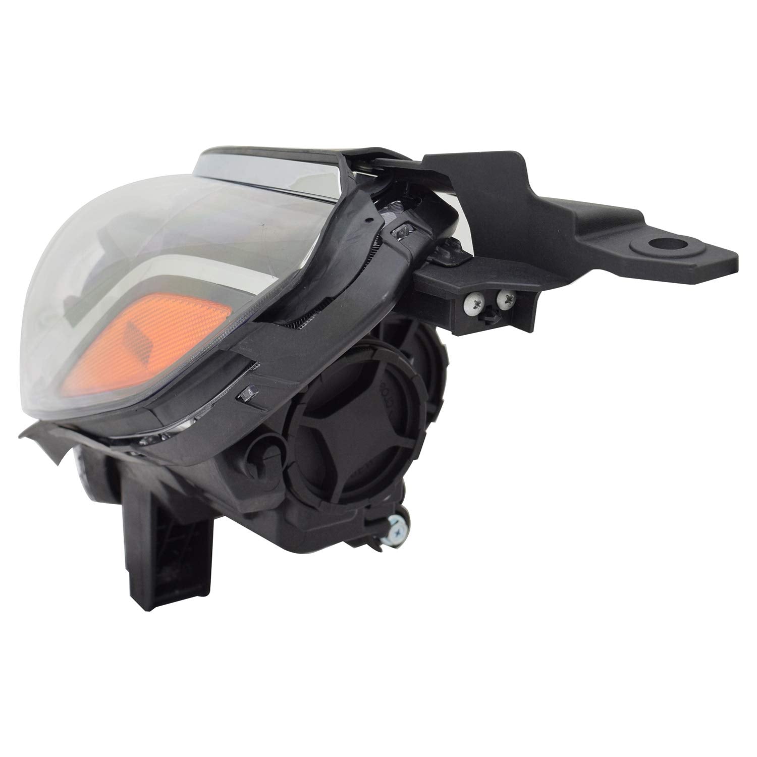 Left TYC Headlight Assembly Compatible with 2018-2019 Hyundai Santa Fe
