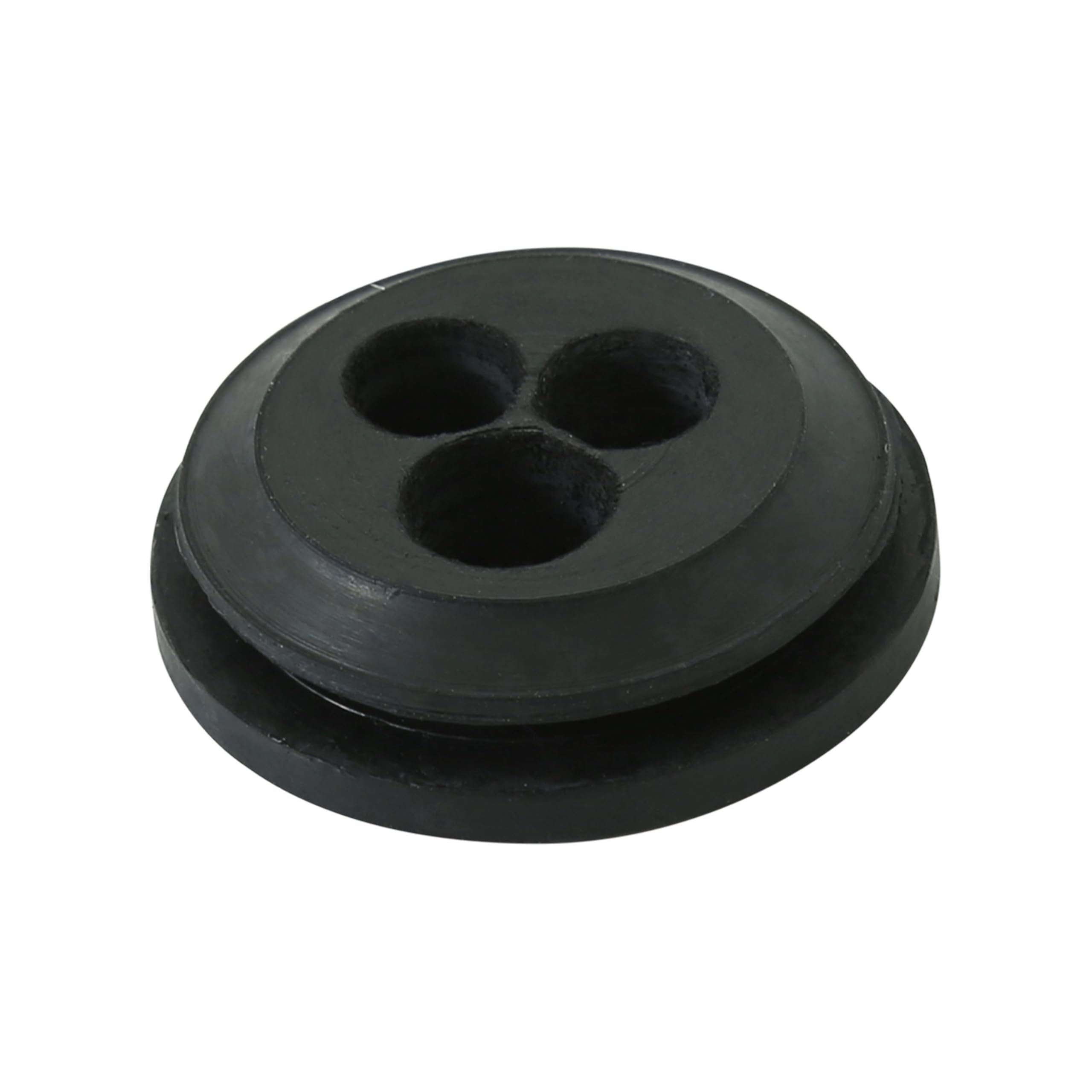 10-003 Brothers Trucks Grommet - Windshield Washer - 3-Holes - Round - Black