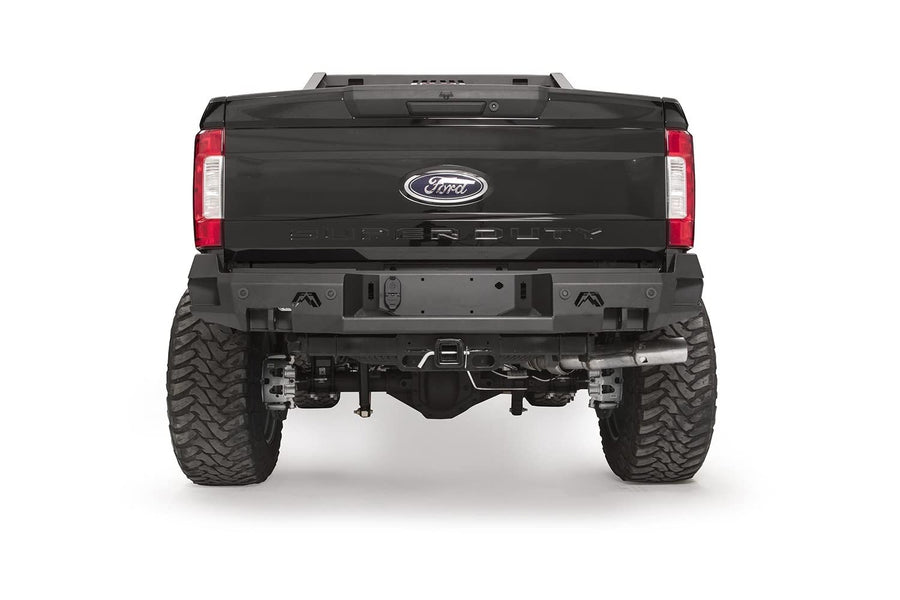 Fab Fours Premium Rear Bumper Uncoated/Paintable w/Sensors FS17-W4151-B [AWSL]