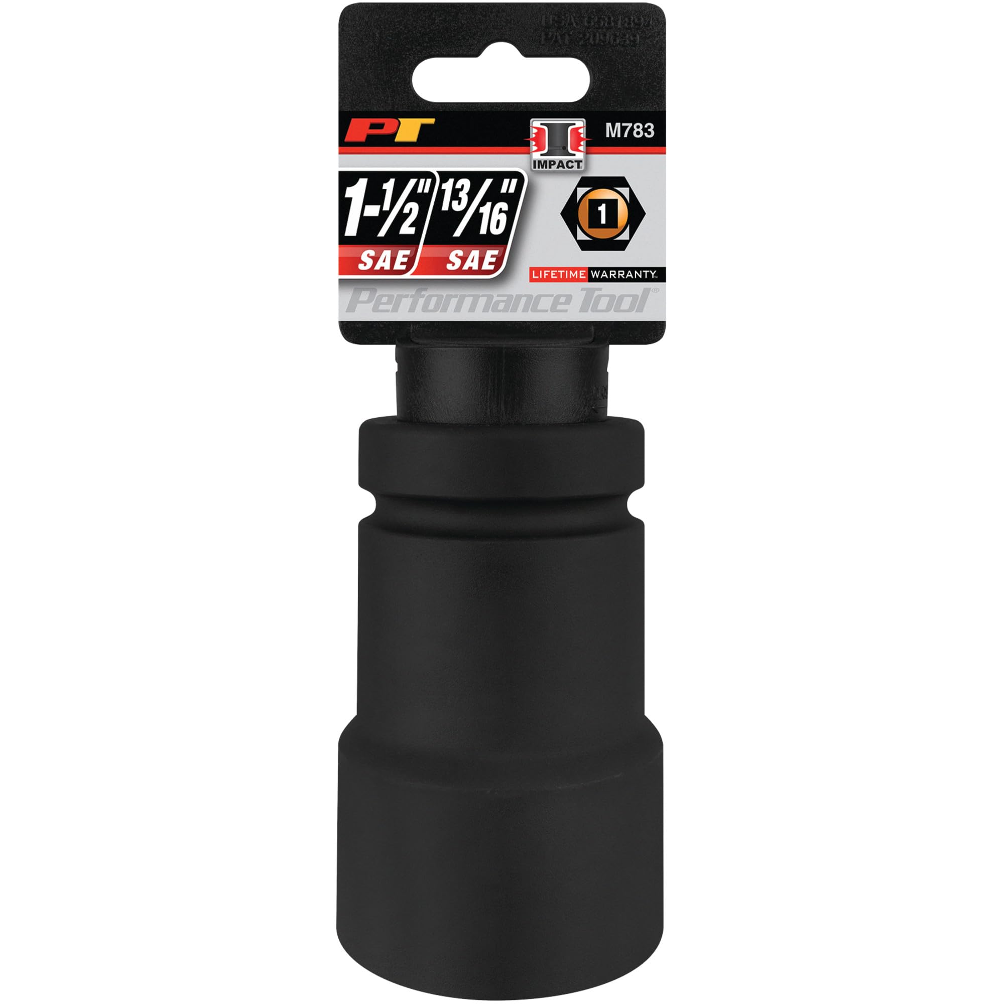 1-Inch Drive Performance Tool M783 1-1/2-Inchx13/16-Inch Sq Budd Socket