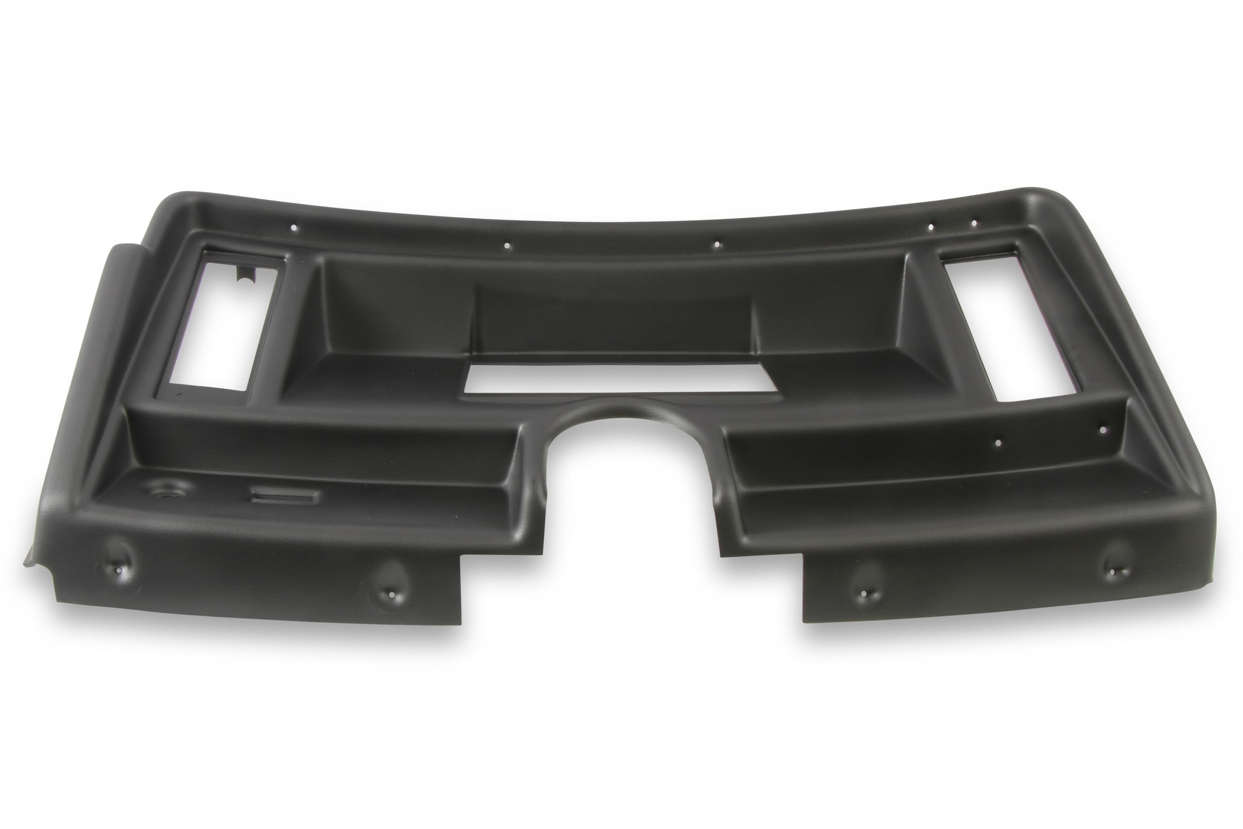 Dash Bezel Holley EFI 553-385 - with A/C Vent Opening - Black