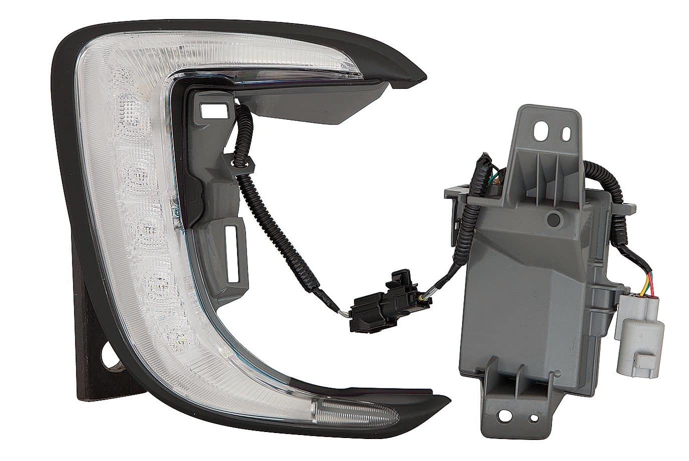 For Mitsubishi Lancer/Sport back 16 TO 3/16 Day time Running Light LED Passenger Side CAPA | DOT Certified 8312A028 | MI2563101C ACK