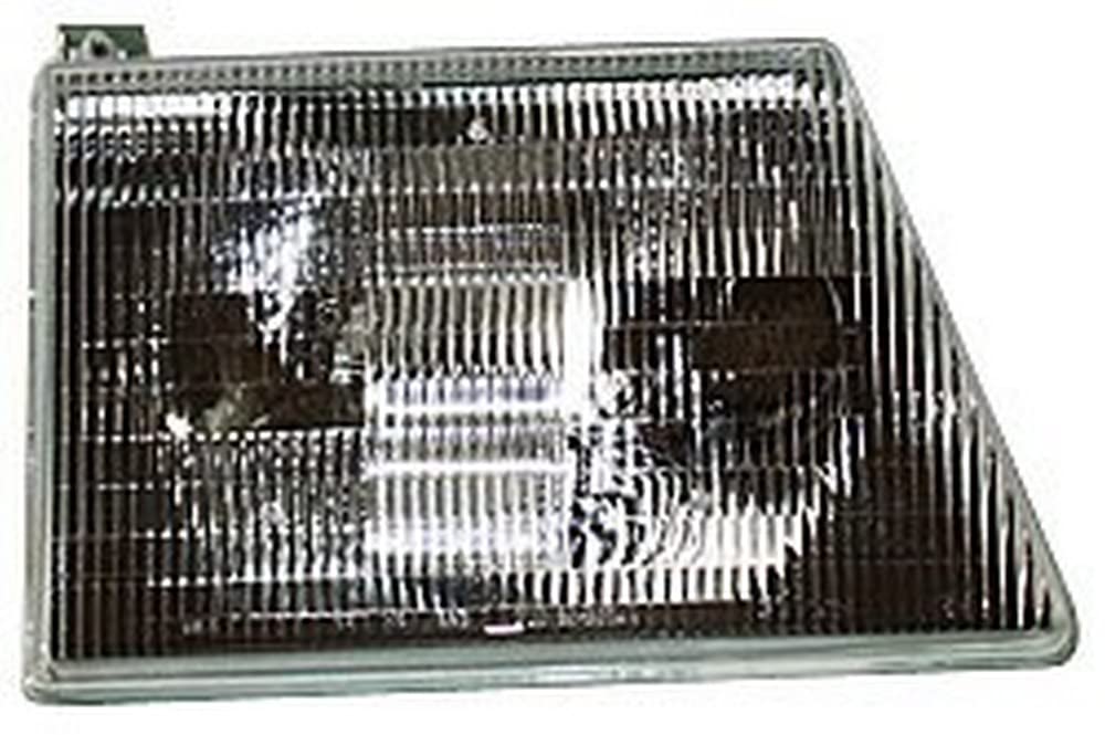 Right TYC Headlight Assembly Compatible with 1997-2007 Ford Econoline /Club Wagon