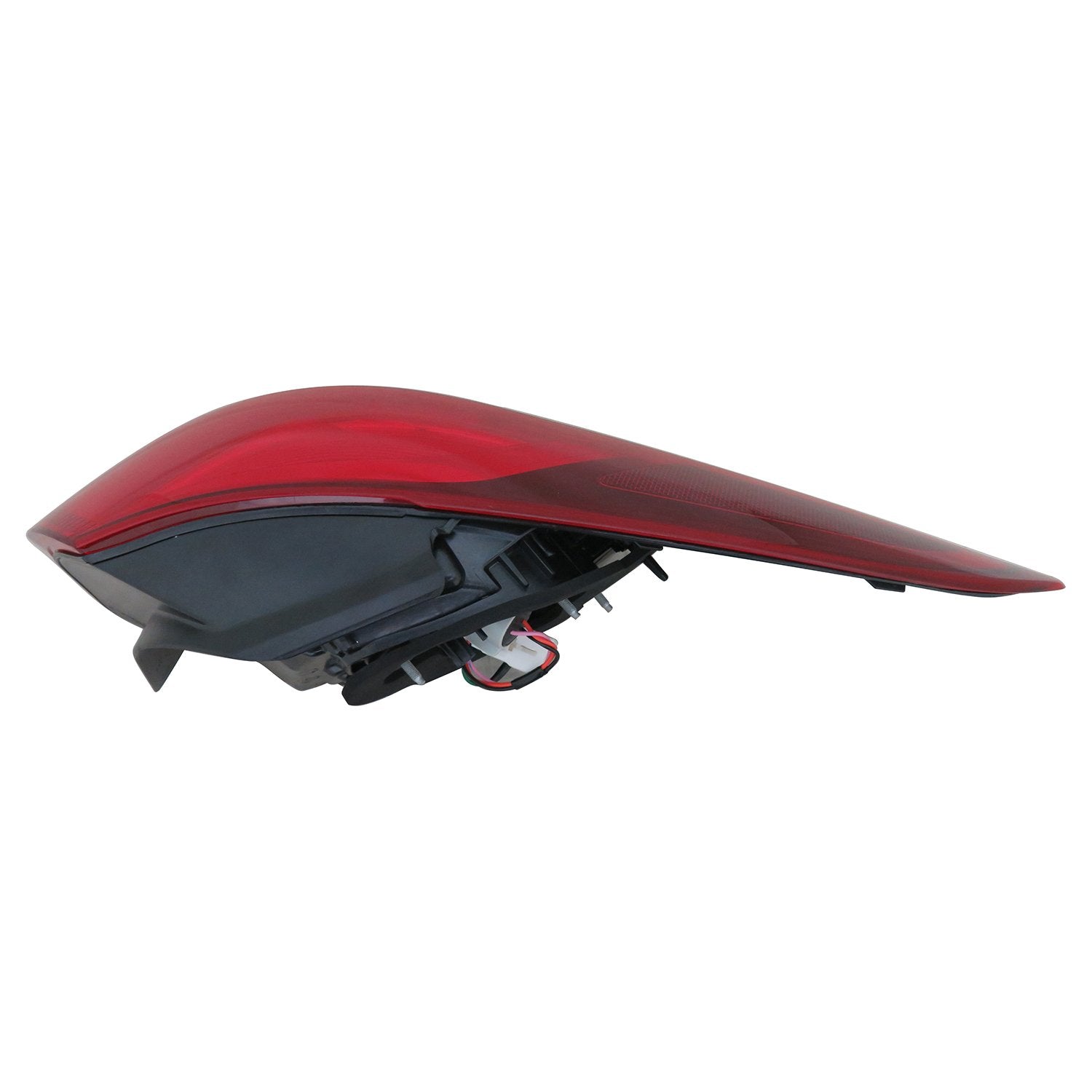 Left TYC Tail Light Assembly Compatible with 2017-2018 Kia Forte