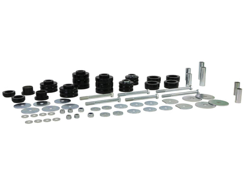 Whiteline W93497 Compatible Body Mount Bushing Assembly with F-250, F-150, F-350 80-98