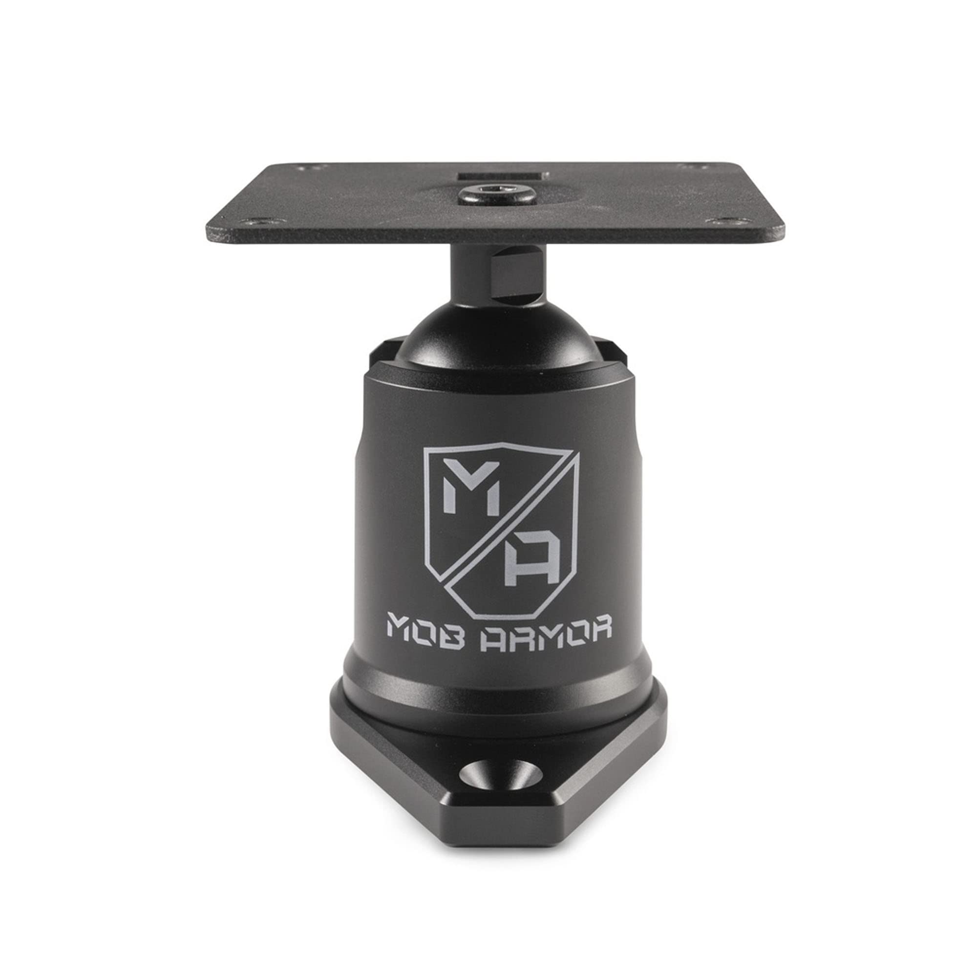 Mob Armor 75mm Maxx VESA Direct Mount - Heavy Duty Device Mount with Sturdy Metal Base, Universal Tablet and Phone Holder, and Reliable Permanent Mounting Plate for Secure Installations