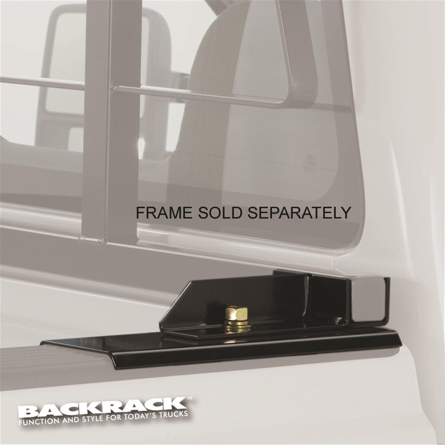 BACKRACK Hardware Kit RealTruck for use w/Standard Bed, White, N | 30122W | Fits 2019-2025 Chevrolet/GMC Silverado/Sierra 1500