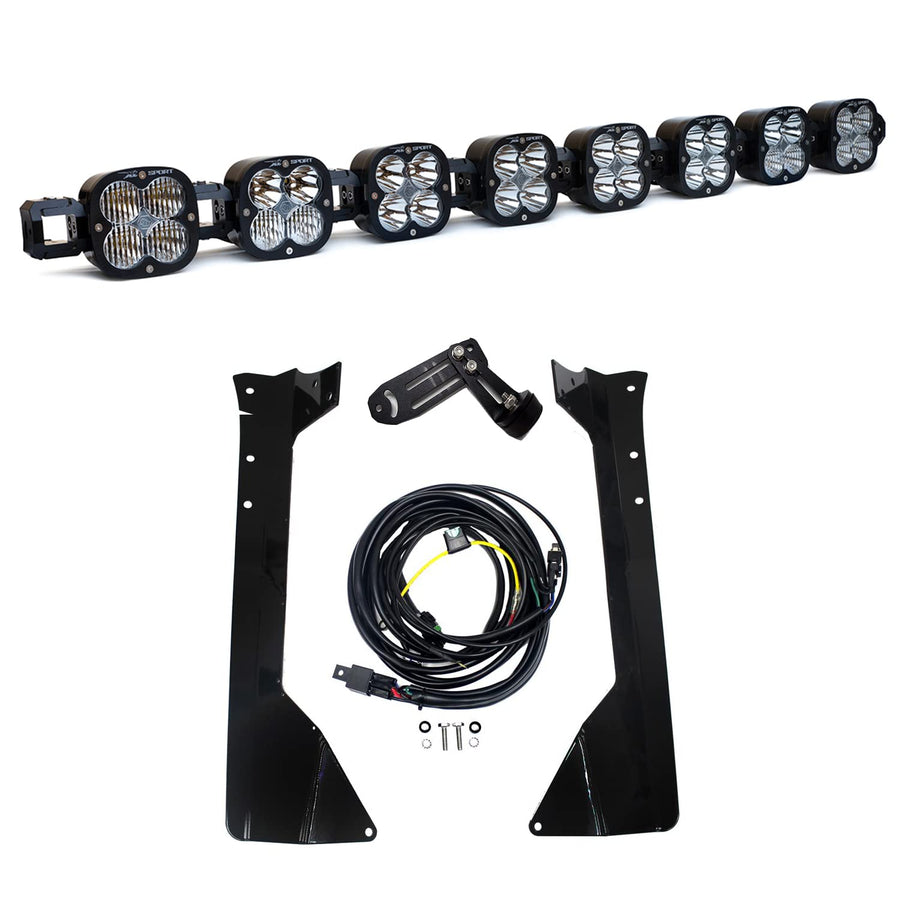 44-7099 Baja Designs Roof Mounted XL Linkable Series 51.52" 208W Dual Row Driving/Combo Beam LED Light Bar Kit
