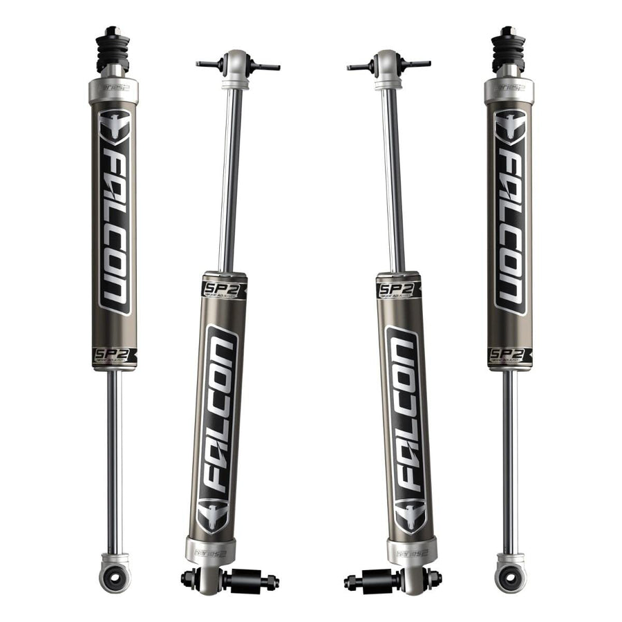 Falcon JK 4DR SP2 2.1 Monotube Shock Kit (3–3.5” Lift)
