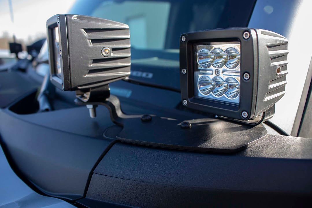 Bronco Light Brackets Fishbone Offroad FB21350
