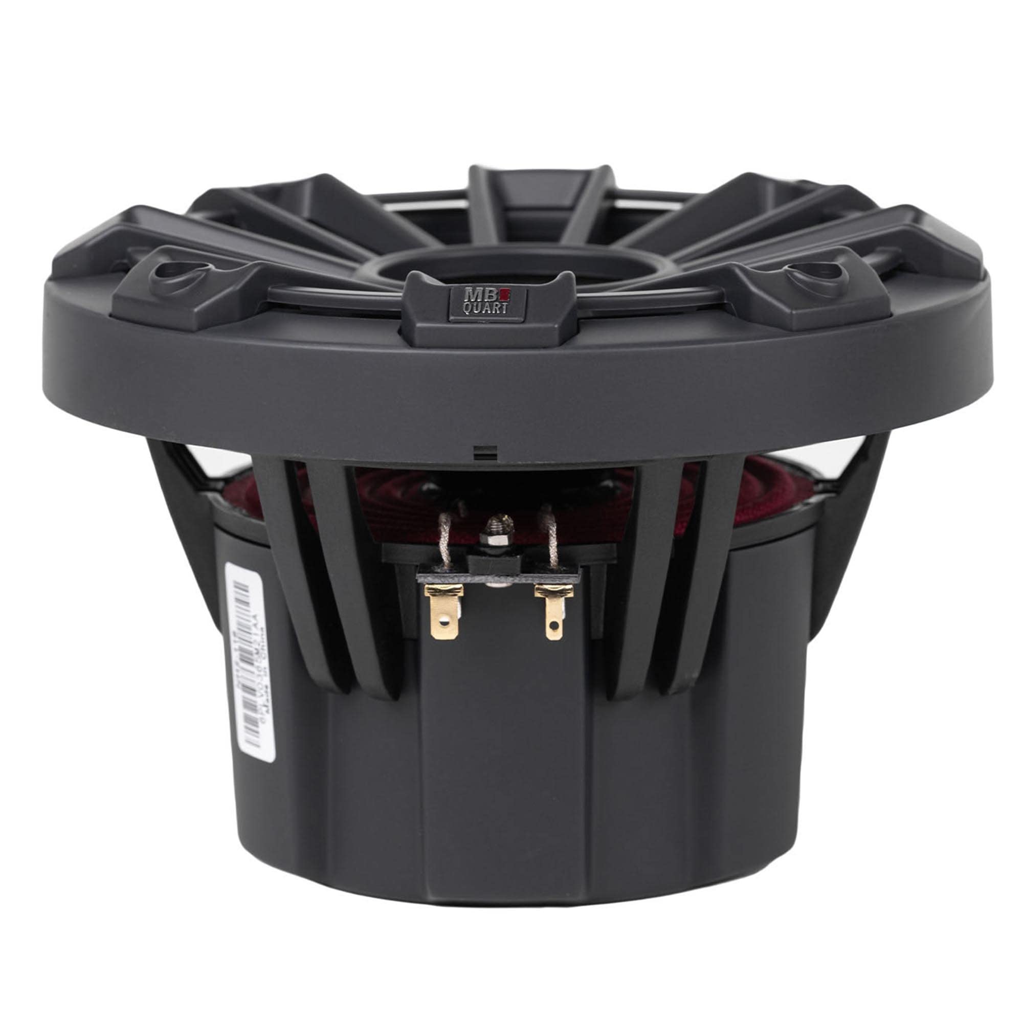 Nautic MB Quart NH2-116 6.5 Inch Marine Compression Horn Speakers. Black, Silver and White Grills Included