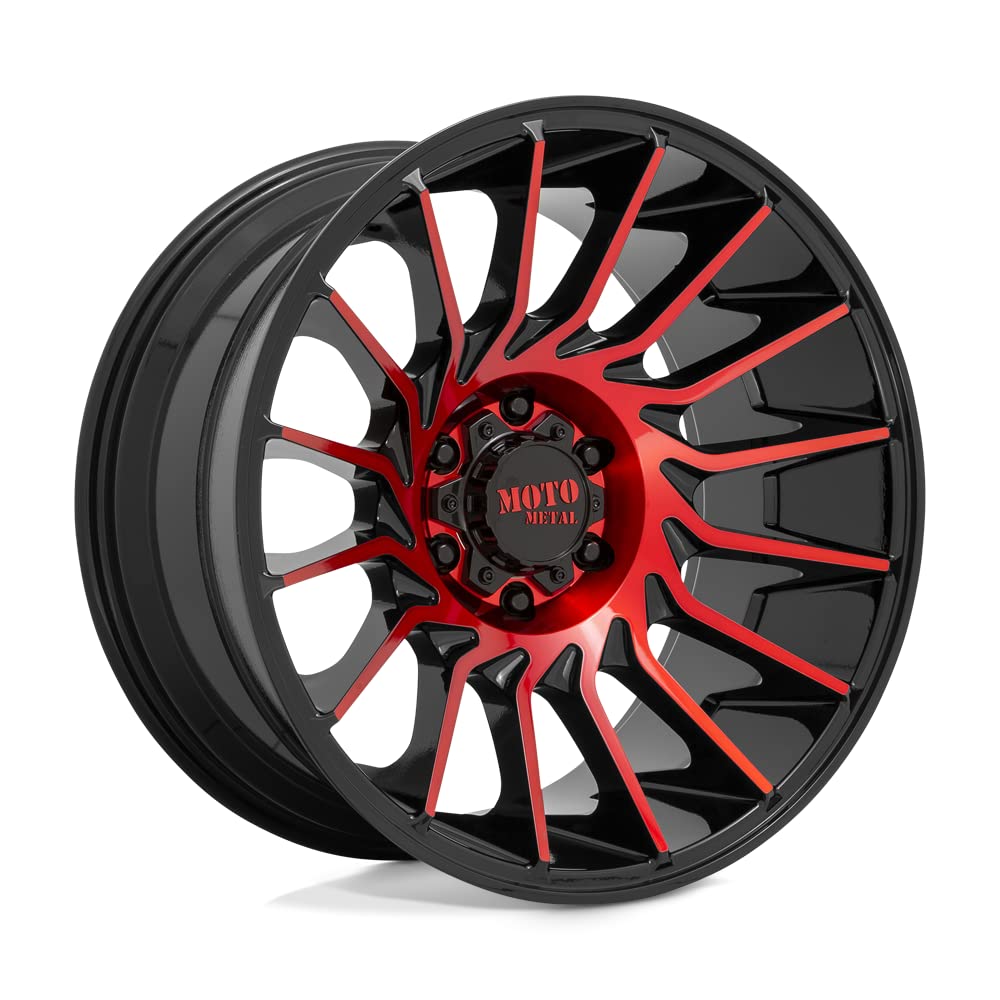 Moto Metal 20X10 MO807 G-BLK MACH RTCC -18MM - MO80721063918N
